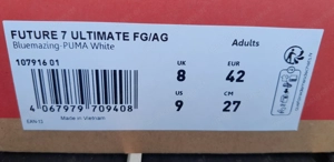 Neuer Puma Fußballschuh Future 7 Ultimate FG AG Gr. 42 Bild 4