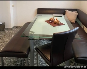 Glas Küchentisch Bild 2