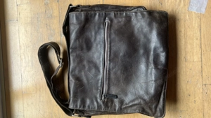 Echte Ledertasche zum Umhängen Bild 2