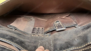 Echte Ledertasche zum Umhängen Bild 3