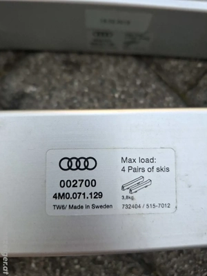 Ski und Snowboard Halter für Audi Bild 2