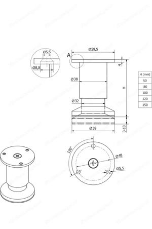 Möbelfüsse verstellbar  Bild 2