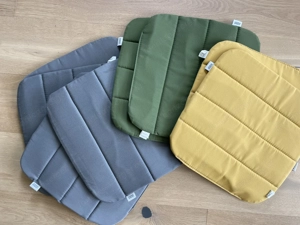 Gartenmöbel Set, Gartentisch mit 8 Stühlen + 8 Sitzpolster Bild 10