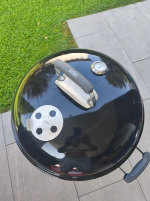 Weber Holzkohle-Kugelgrill Classic Kettle   47 cm Schwarz