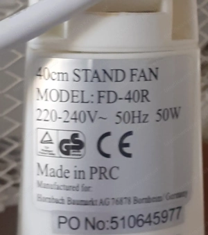 Standventilator Bild 2
