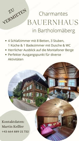 Ferienhaus im Montafon
