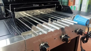 Spießantrieb, BBQ, Weber, Spießdreher, Spieße, Mangal, Schaschlik, Grill Bild 5