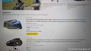 Motorrad Bluetooth Headset  Bild 2