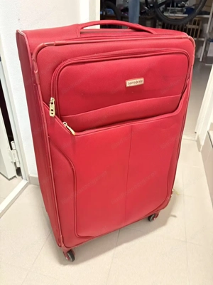 Großer Reisekoffer rot Bild 4