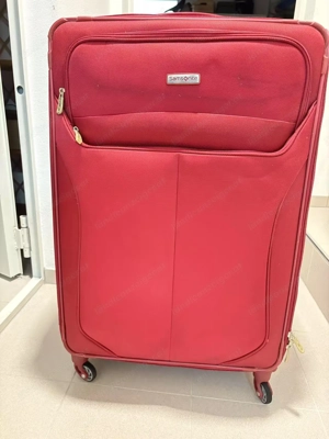 Großer Reisekoffer rot Bild 2