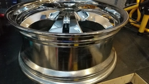 NEU Chromfelgen 4x100 18" 7,5J Honda Golf Mini Bild 3