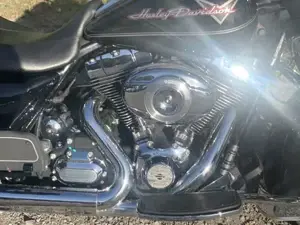 Harley Davidson Road King mit Zubehör