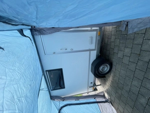 NEU!! Schlafanhänger mit Höhen verstellbarem Bett Bild 5