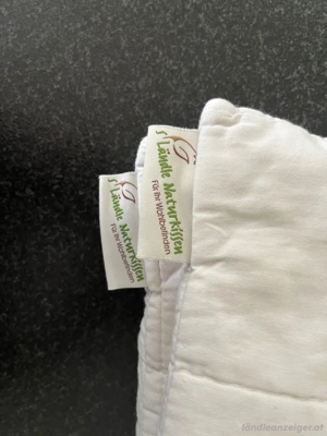 Verkaufe 2 Original-Ländle Naturkissen Bild 2