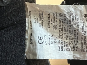 Kinder Skihelm Gr. 48-52 cm Bild 4