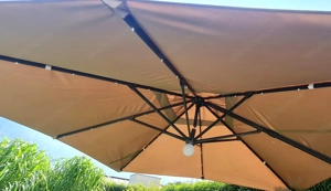 Sonnenschirm - Ambia Ampelschirm LED Bild 2