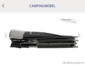 Campingbett   Feldbett  Bild 2