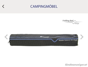 Campingbett   Feldbett  Bild 3