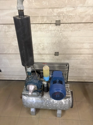 Melkmaschine, Vakuumpumpe