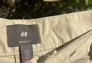 Kurze Herren Hose beige Bild 2