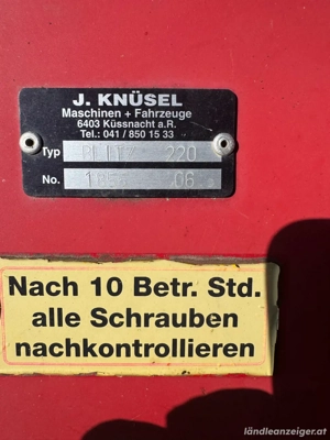 Sepp Knüsel Blitz 220F