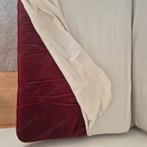 Couch mit Beige Überzug Bild 4