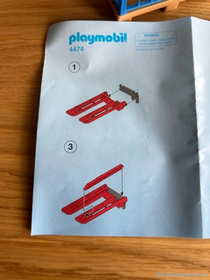 Playmobil 4474 Hubwagen mit Gitterbox Bild 3