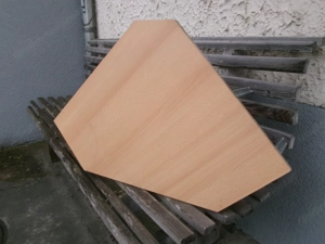 Eck - Regal mit Montagematerial