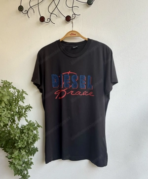 Schwarzes Herren T-Shirt von Diesel