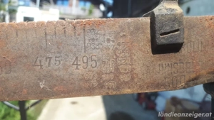 Antike Balkenwaage Bild 3