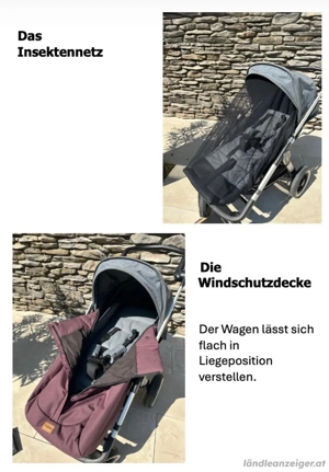 Emmaljunga NXT30 Buggy   Top-Zustand + viel Zubehör   nur 180   Bild 4