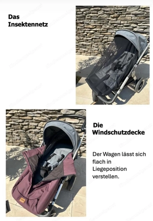 Emmaljunga NXT30 Buggy   top Zustand + Zubehör Bild 3