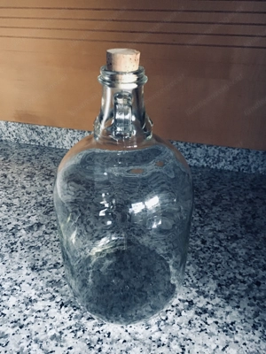 5 Liter Glasballon Flasche Bild 2