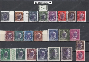 Sammlung Deutschland 1945 Postfrisch 1-80 + 1-5 RM 10 12 Pfg. StTdr. ab 45.-