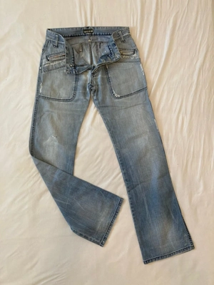 Jeans Hose, hellblau ( Marke: "ABSOLUT JOY" ), gebraucht, Size M Bild 2