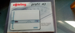 GZ ROTRING Profil A3 Zeichenplatte Neuwertig 