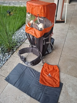 hochwertige Vaude Kraxe, Kindertrage Bild 6