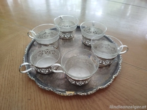 Teeservice aus Silber Bild 2