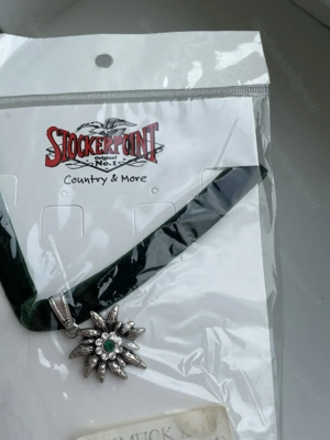 Kropfband Edelweiß trachtig NEU Bild 3