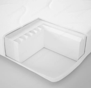 Baby Bett Gulliver Ikea 60x120cm, mit oder ohne Krummelur Matratze 8x60x120cm Bild 5