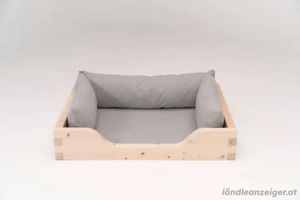 Hundebett - Zirbenbett für Hunde - Lodenstoff - Luxus - alle Größen Bild 6