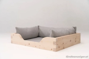 Hundebett - Zirbenbett für Hunde - Lodenstoff - Luxus - alle Größen Bild 5