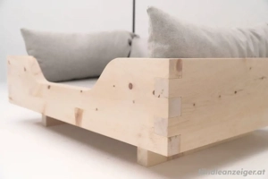 Hundebett - Zirbenbett für Hunde - Lodenstoff - Luxus - alle Größen Bild 8