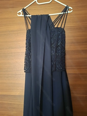 Ballkleid dunkelblau Gr. M Bild 2