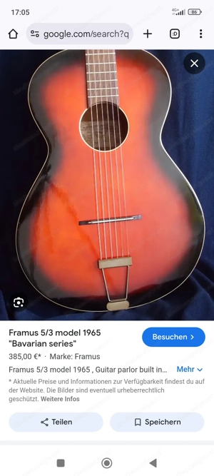Framus vintage gitarre Bild 2