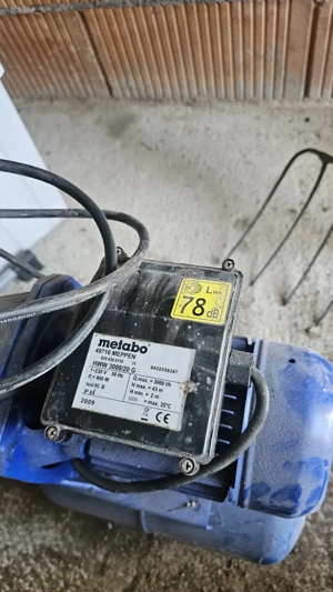 Hauswasserdruckerhöhungspumpe Metabo  Bild 3