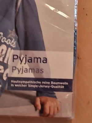 Pyjama in blau Bild 7