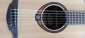 tolle LAG Tramontane Westerngitarre, massive Fichtendecke, wie neu! super Sound Bild 3