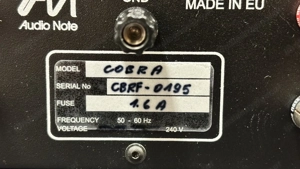 Audio Note Corba Röhren-Stereo-Vollverstärker mit 2 x 28 W Bild 3