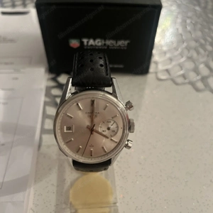 Heuer Carrera Dato 45 Chronograph 3147S Cal. Landeron 189 Vintage Bild 3